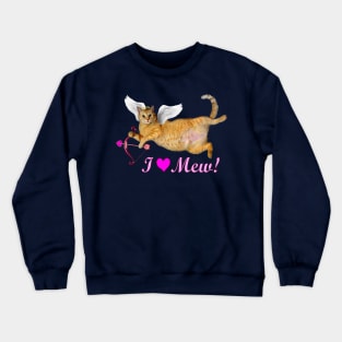 I Love Cat Crewneck Sweatshirt